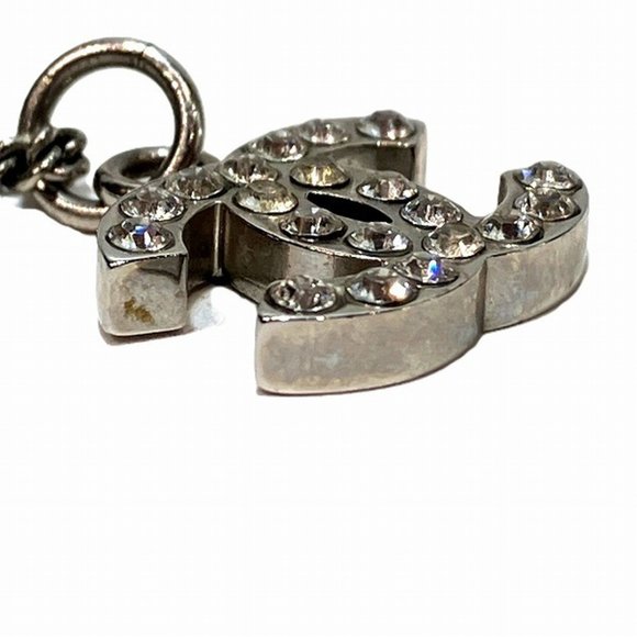 CHANEL Coco Mark Rhinestone Accessory Necklace - Picture 8 of 9